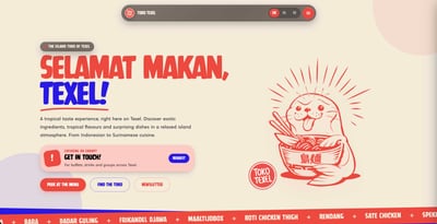 Toko Texel: A Digital Home for the Island Toko - Website Creation