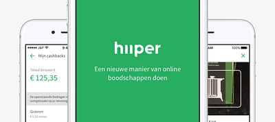 Hiiper - Supermarktvergelijker - Branding y posicionamiento de marca