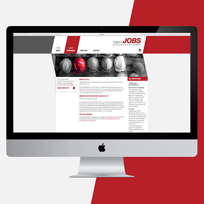 Website Limburg Jobs (responsive) - Design & graphisme