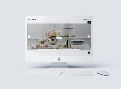 ZELENA - eCommerce platrom - Webseitengestaltung