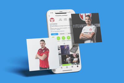 Content Erstellung // 11Teamsports - Grafische Identität