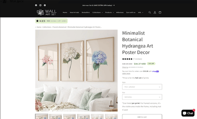 WallArtSet – Advanced Shopify E-commerce Engineering - E-commerce