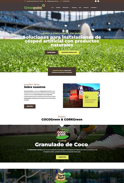 Green Point Natura - Creación de Sitios Web