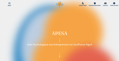 APESA France | Création du site internet et d'un outil métier (Drupal) - Développement de Logiciel