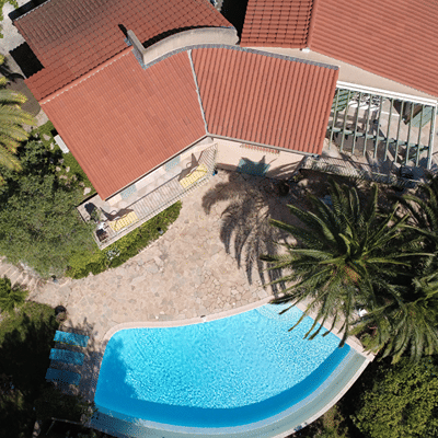Prise de vue drone & photos pour une villa - Fotografie