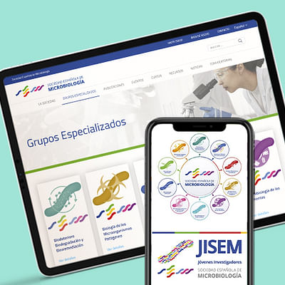 Sociedad Española de Microbiología - Creazione di siti web