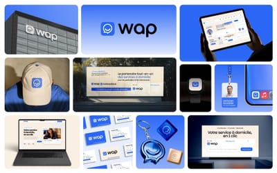 Branding pour le SaaS Wap - Image de marque & branding
