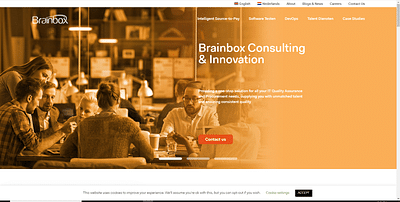 Brainbox.consulting - Website Creatie