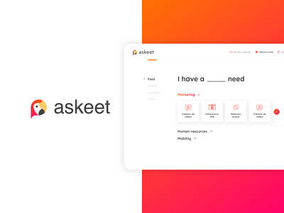 Askeet - Applicazione web