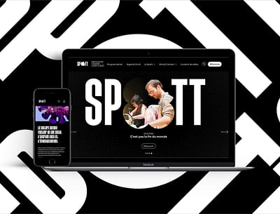 NEW WEBSITE SPOTT - Création de site internet