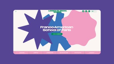 LENNEN BILINGUAL SCHOOL - Site internet - Website Creatie
