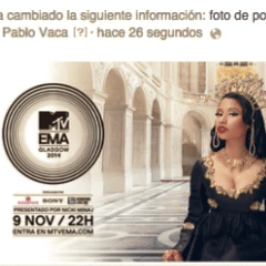 Social Media channels Mtv Spain and Website posts - Copywriting
