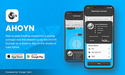 Ahyon | Boating Assistance and Towing Service - Webseitengestaltung