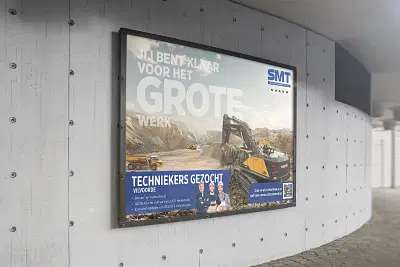 SMT recruteringscampagne - Print