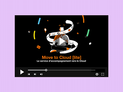 Orange - Vidéo Promotion Cloud - Animación Digital