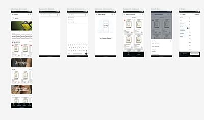 Bei Shop Mobile Application & Website - App móvil