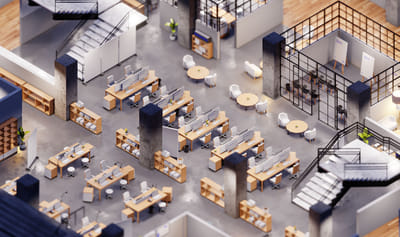 Isometric Office - 3D
