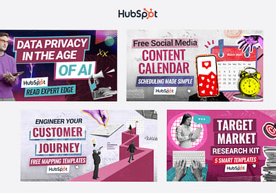 HubSpot Social Media and Newsletter Cover Assets - Social Media