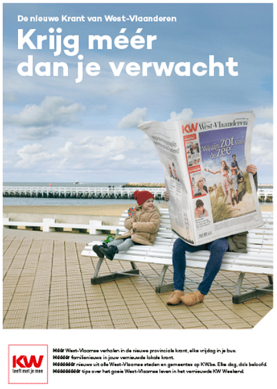 Krant van West-Vlaanderen - Online, E-mail, Movie - Publicité en ligne