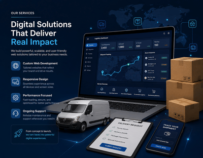 Digital Logistics & Courier Management Solutions - Mobile App