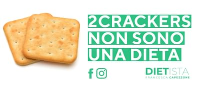 Due Crackers NON sono una DIETA - Social Media