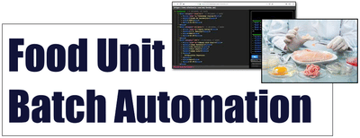 Food Unit - Batch Automation - Desarrollo de Software