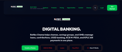 Ratibu Chama - Application web