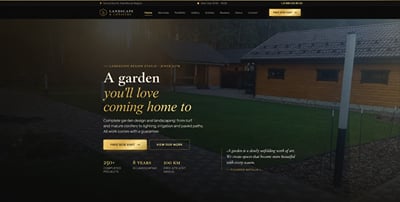 Landscape & Conifers — Business Website - Website Creatie