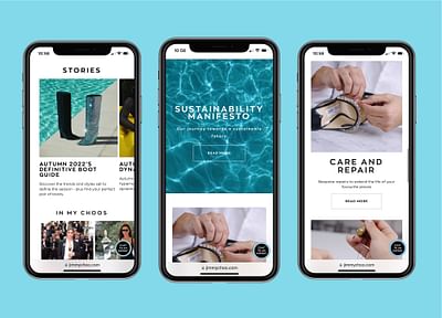 JIMMY CHOO - UX/UI - E-commerce