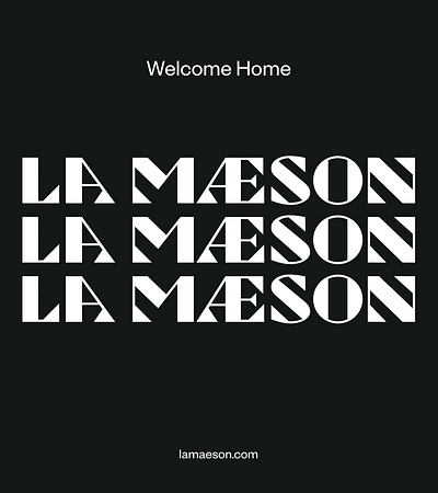 La Mæson — Website