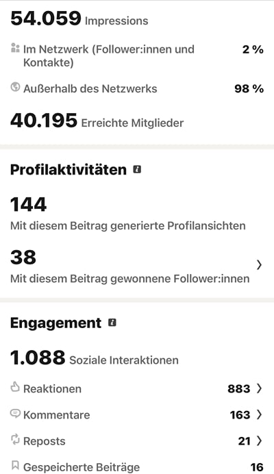 Aufbau einer Personal Brand auf LinkedIn - Social Media