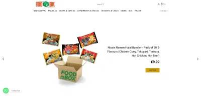 Food By Box: 500K Visits in 24 Months via Long-Tail SEO in UK - E-commerce
