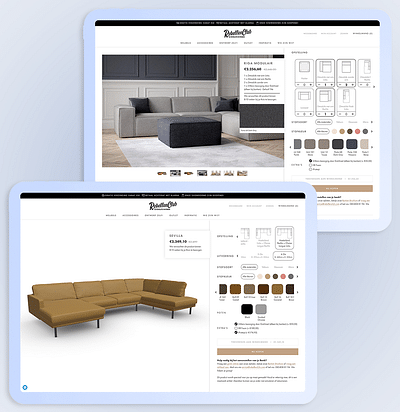 RebellenClub - modular & 3D product configurators - Web Application