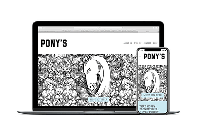 Pony's website & webshop - Rédaction et traduction