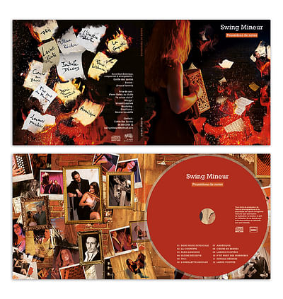 Création pochette CD / Photomontage - Diseño Gráfico