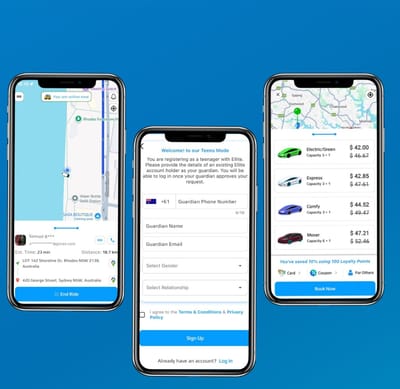 Next-Gen Cab-Hailing App Development - Mobile App