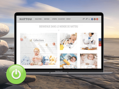 Nattou - Website Creatie