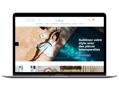 Creation site Ecommerce Rumena - E-commerce