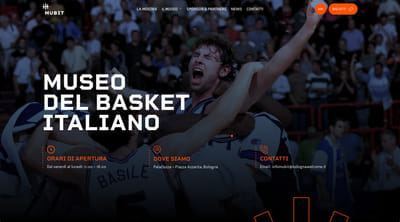 MUBIT — Il Museo del Basket Italiano, dal PalaDozza al digitale - Creación de Sitios Web