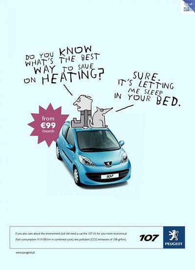 Heating - Werbung