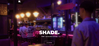 Shade - Création de site internet