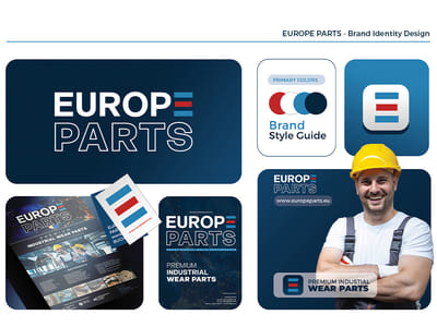 Europe Parts Branding Identity. - Branding y posicionamiento de marca