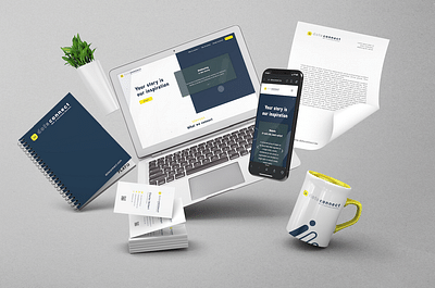 Dots Connect: Brand Identity & Website design - Image de marque & branding
