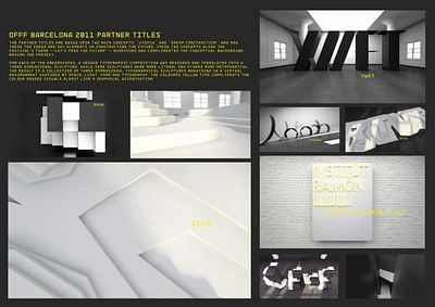 OFFF BARCELONA 2011 PARTNER TITLES - Advertising