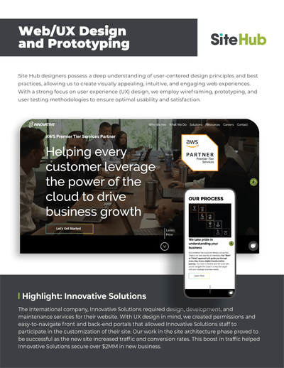 Web Design & Prototyping for Innovative Solutions - SEO