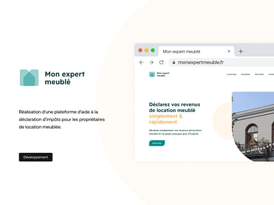 Mon Expert Meublé — Développement application web - Application web