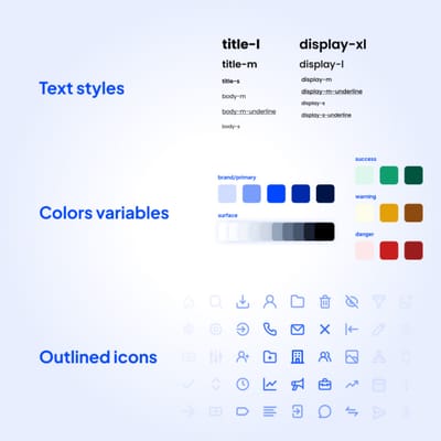 Réalisation d'un Design System et de Maquettes Ul - Ergonomie (UX/UI)