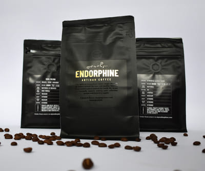 ENDORPHINE — brand design for premium coffee - Markenbildung & Positionierung