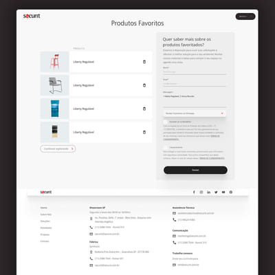 Securit Website and E-commerce - Création de site internet