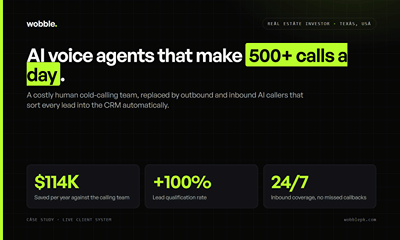 AI voice agents replacing a cold-calling team - Artificial Intelligence